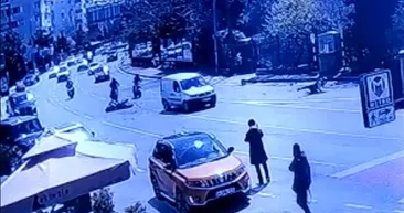 Etilerde tek teker üzerinde motosiklet şovu kötü bitti
