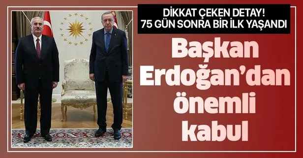 Son dakika: Başkan Erdoğan, Yargıtay Başkanı Mehmet Akarca’yı kabul etti