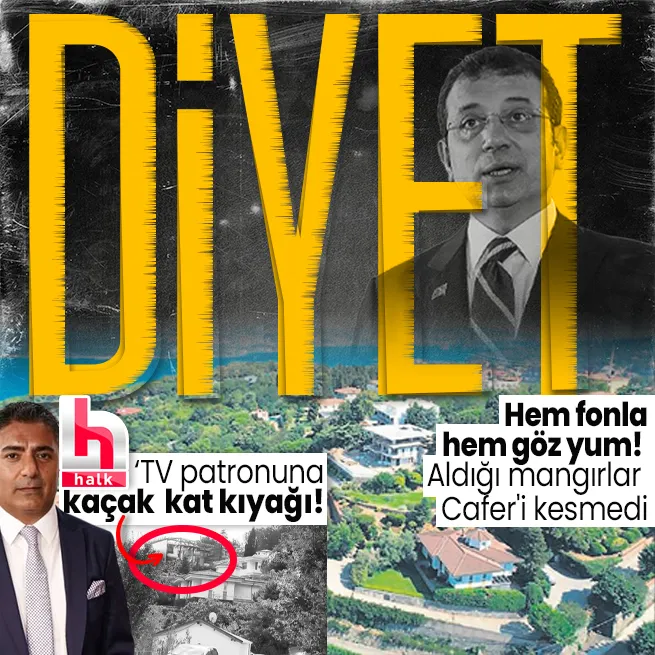 Fondaş Halk TVnin patronu Cafer Mahiroğlu kaçak yapıya yeniden başladı! İBB göz yumdu