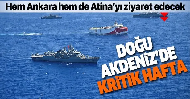 Doğu Akdeniz’de kritik hafta: Hem Ankara’yı hem de Atina’yı ziyaret edecek