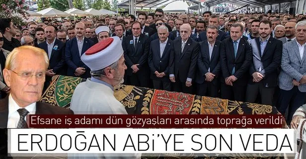 Erdoğan Abi’ye son veda