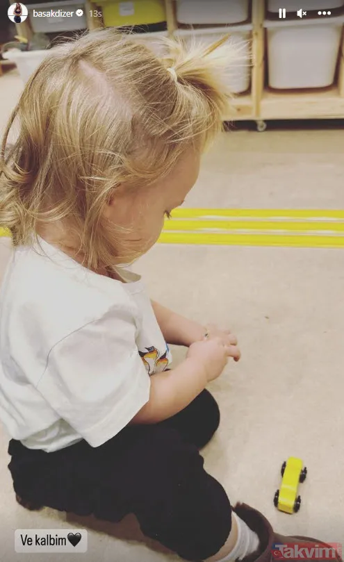 Kıvanç Tatlıtuğ'un eşi Başak Dizer'den bir Kurt Efe paylaşımı daha! Bu kez biraz da olsa gösterdi "Ve kalbim..." - 7