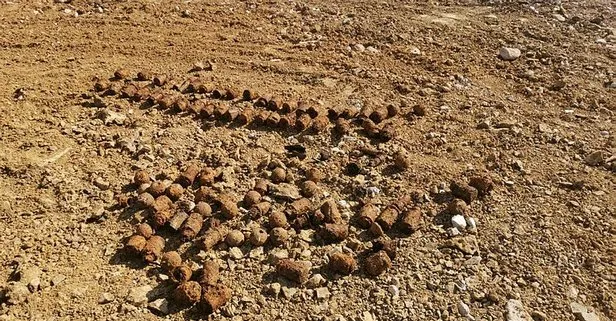 Toprağa gömülü yüzlerce bulunmuştu! Bombaların sırrı çözülüyor! Yer: Balıkesir