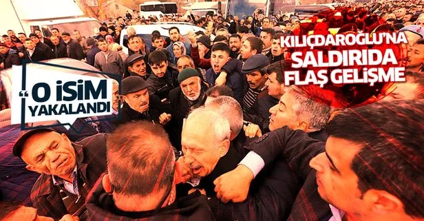 CHP lideri Kemal Kılıçdaroğlu’na saldıran şahıs yakalandı