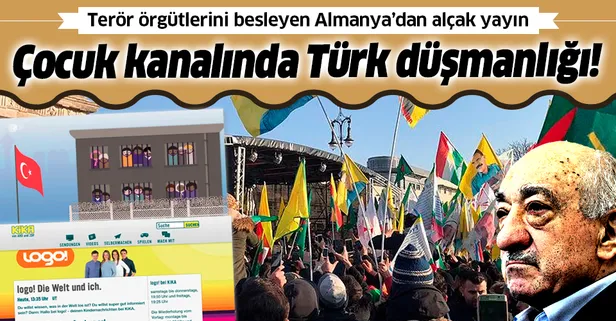 Terör örgütlerine kucak açan Almanya'da Türk düşmanlığı: ZDF'den skandal propaganda!