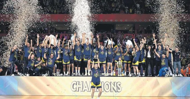 Fenerbahçe kadın basketbolda üst üste ikinci kez Avrupa’nın en büyüğü olmayı başardı