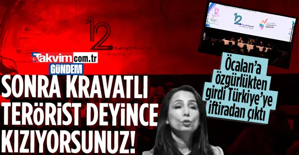 HDP'li Tülay Hatimoğulları'ndan skandal Abdullah Öcalan ve Kürdistan sözleri! Türkiye'ye 'soykırımcı' dedi