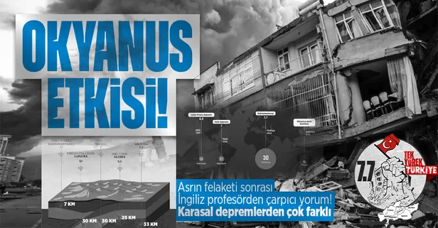 Kahramanmaraş'taki depremle ilgili İngiliz tektonik profesörden çarpıcı açıklama: "Karasal depremlerden çok farklı"