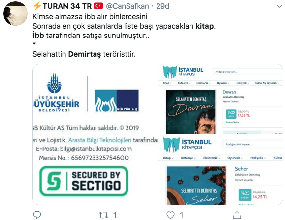 Ekrem İmamoğlu'nun Selahattin Demirtaş sevdası İBB'ye sıçradı! Demirtaş'ın kitabı orada satılmaya başlandı!-2