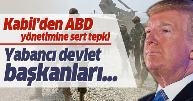 Kabil yönetimi, Trump'ın "Afganistan yeryüzünden silinirdi" sözleri için açıklama istedi