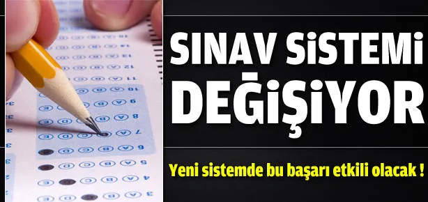Üniversiteye giriş sistemi değişiyor