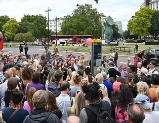 Dünyanın en sıra dışı protestosu!