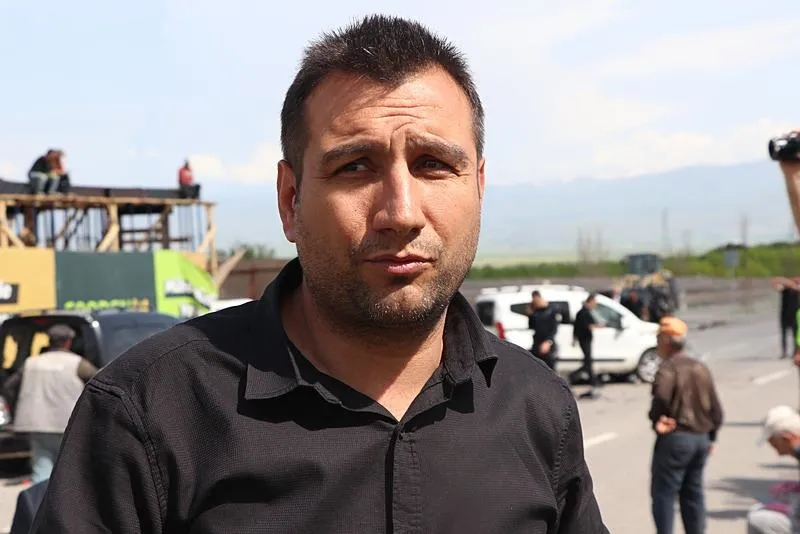 Kazaya tanık olan Lokman Toptaş (AA)