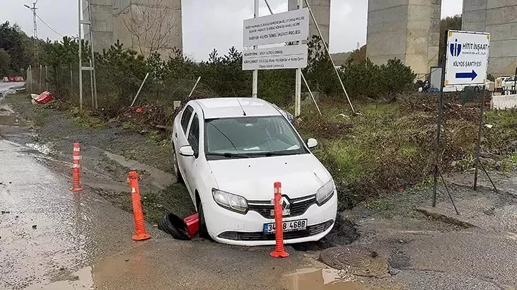 SARIYER'DE YOL ÇÖKTÜ-3