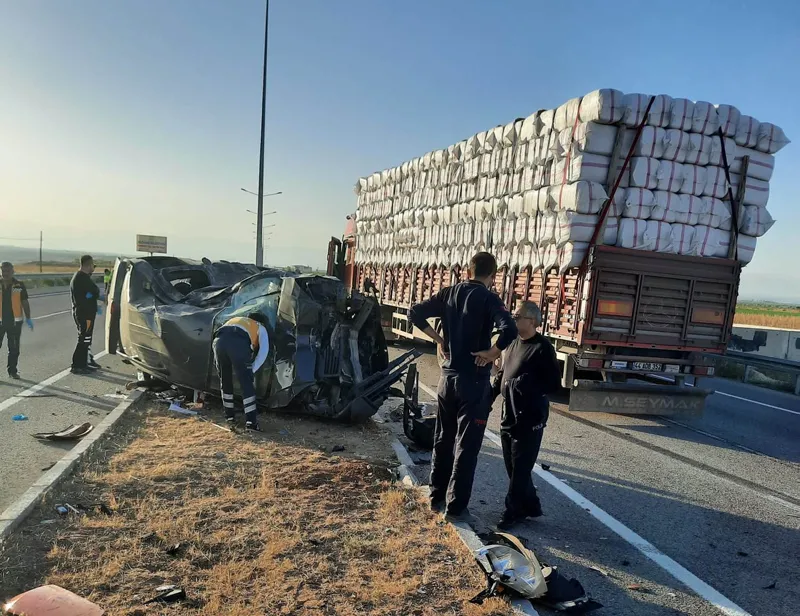 Malatya’da korkunç kaza!