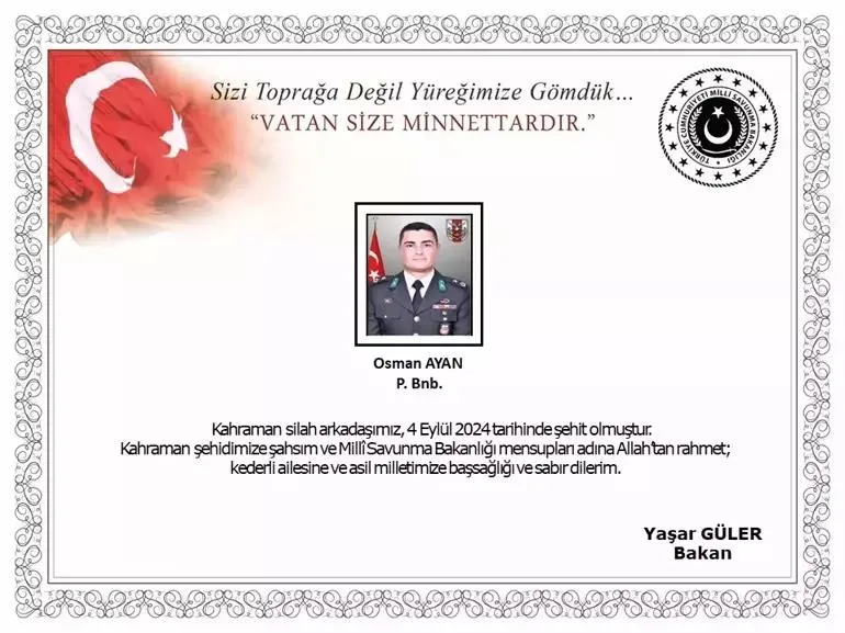 msb-aci-haberi-duyurdu-osman-ayan-sehit-oldu-1725465343233.jpeg MSB acı haberi duyurdu: Piyade Binbaşı Osman Ayan şehit oldu-1