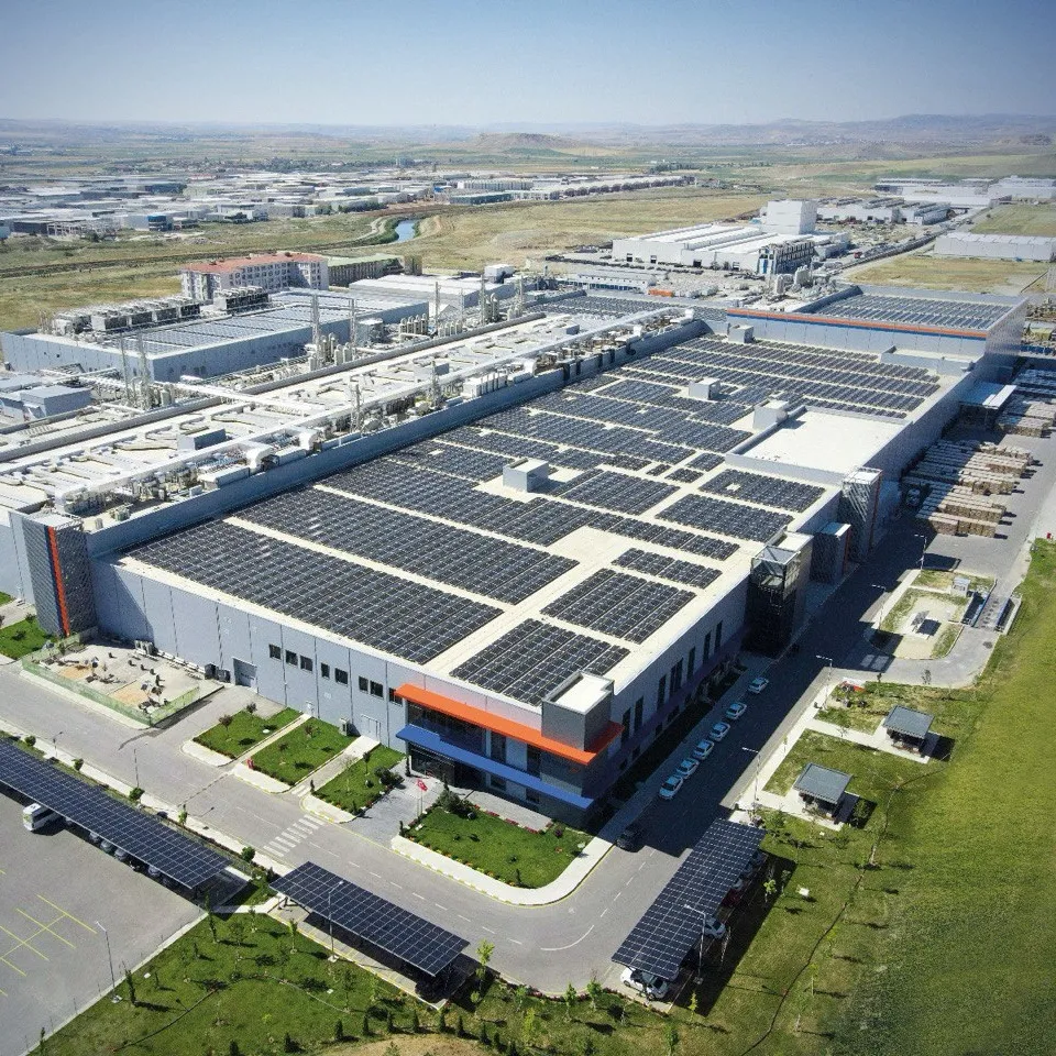 Güneş hücresi üretim tesisi yükleniyor!