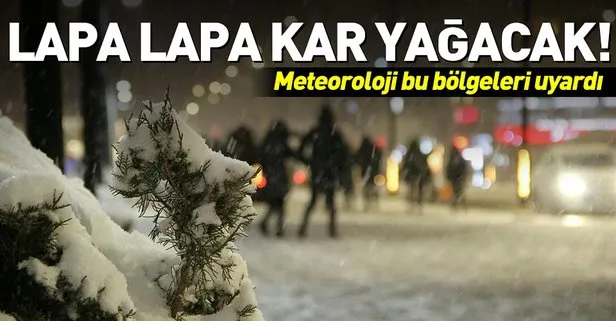 Meteoroloji’den kar uyarısı! İstanbul’da bugün hava nasıl olacak? 8 Aralık 2018 hava durumu