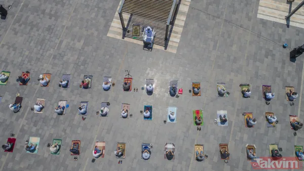 Koronavirüs sonrası ilk cuma namazı! Türkiye'nin dört bir yanından görüntüler geldi - 25