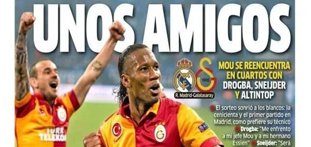 Marca’nın manşeti: Birkaç arkadaş