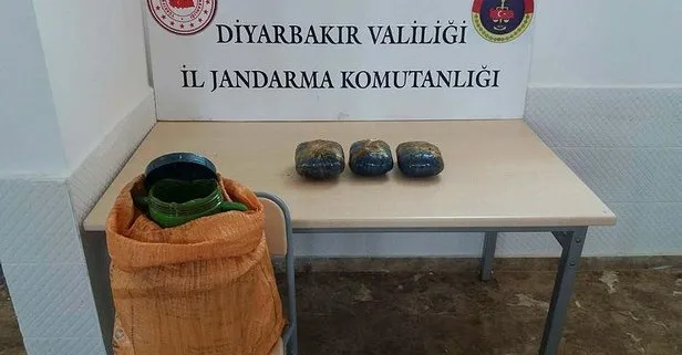 Diyarbakır’da pekmez bidonuna gizlenmiş esrar maddesi ele geçirildi