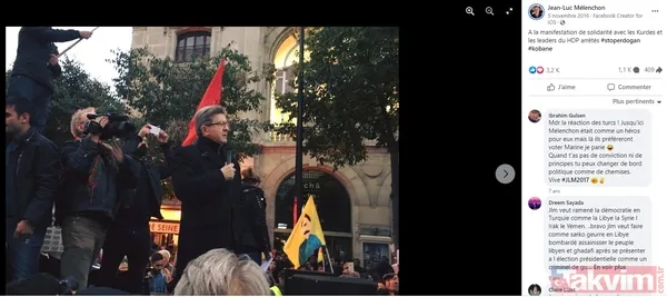 Fransa'ya Türk düşmanı lider: Jean-Luc Mélenchon terör örgütü PKK hayranı çıktı! Takvim.com.tr dosyasını açtı: Tek iyi özelliği Filistin’e destek - 15