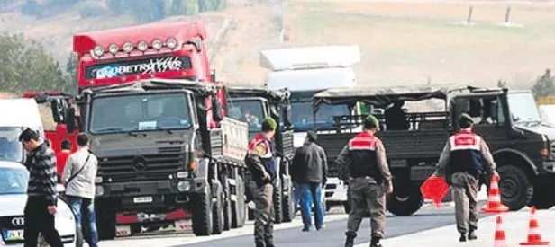 17-25 Aralık tutmadı TIR’lar durduruldu