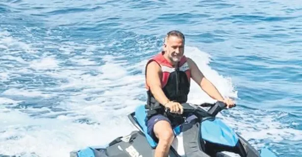 İzzet Yıldızhan Jet-ski şovuyla dikkat çekti