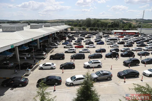 Kapıkule Sınır Kapısı'nda gurbetçi yoğunluğu - 2