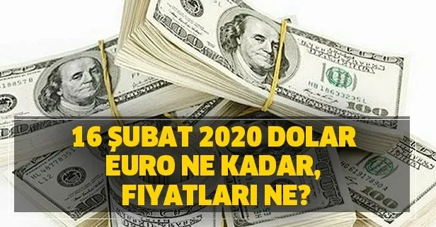 17 subat 2020 dolar ve euro ne kadar