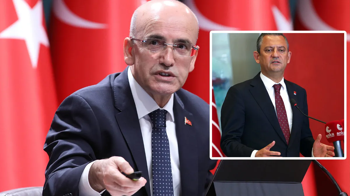 İmamoğlu üzerinden iftira atmıştı! Bakan Şimşek'ten Özgür Özel'e tepki: Seviyeli bir dil kullanmalı