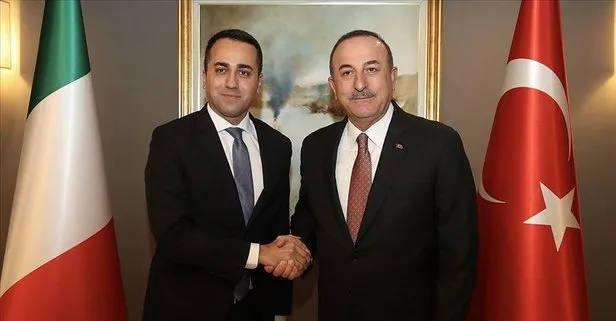 Son dakika: Dışişleri Bakanı Mevlüt Çavuşoğlu, İtalyan mevkidaşı Luigi Di Maio ile görüştü