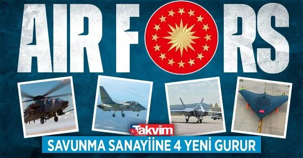 Türkiye’de savunma sanayiinde 4 yeni gurur!  Milli Muharip uçağı, ANKA-3, HÜRJET ve ATAK-2 törenle tanıtıldı