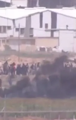 Gazze'de sivillere alçak saldırı