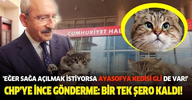 CHP’ye ince gönderme: Bir tek ’Şero’ kaldı!