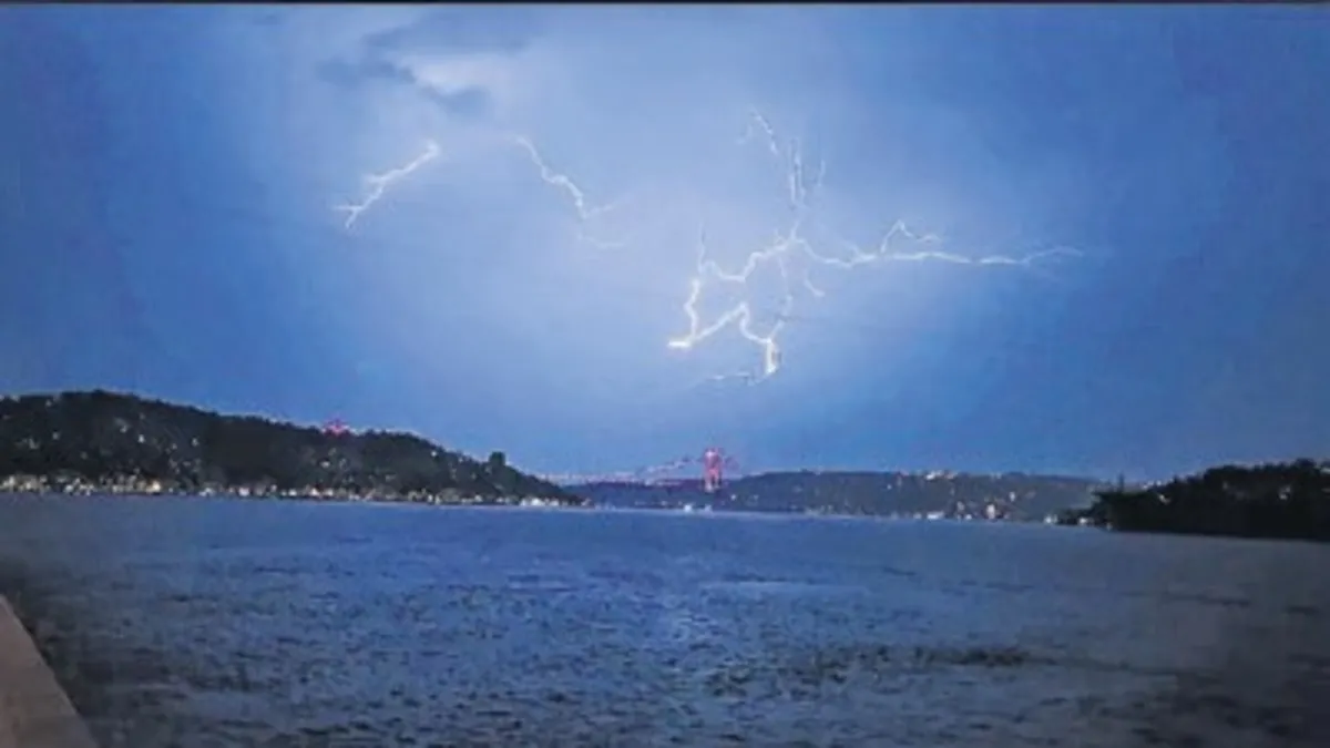 İstanbul'a yağmur havası