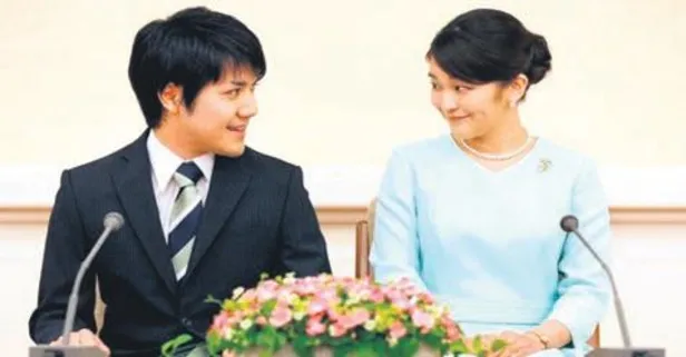 Japonya'da Prenses Mako, erkek arkadaşı Komuro Kei ile evlenmek için tüm unvanlarını bıraktı