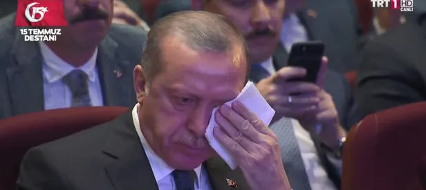 Beştepe'de tüm salonu gözyaşlarına boğan konuşma