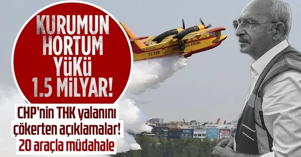 İşte muhalefetin her yangında provokasyon malzemesi yaptığı THK uçaklarının son durumu!