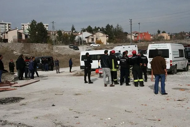 Çorum'da feci olay! Aynı inşaatta çalışan baba, oğlunun ölümüyle gözyaşlarına boğuldu-3