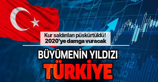 Kur saldırıları püskürtüldü! 2020’de büyümenin yıldızı Türkiye