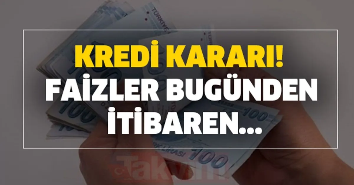 son dakika kredi haberi ziraat vakif ve halkbank ihtiyac tasit ve konut kredisi faiz oranlari guncellemesi takvim