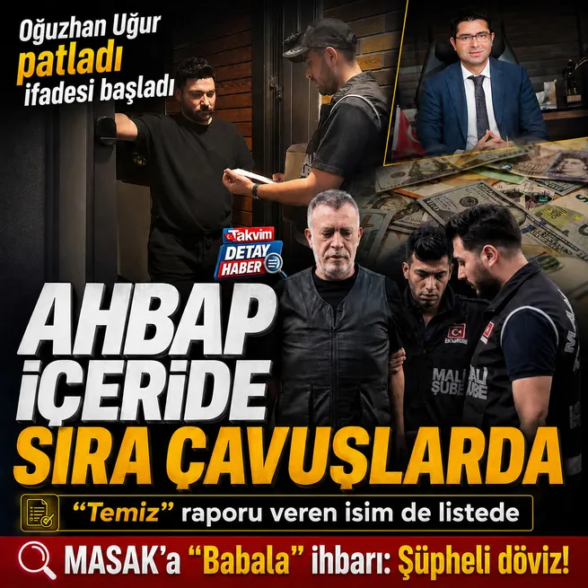 Sıra Ahbapın çavuşlarında: Babala TV kurucusu Oğuzhan Uğur ve eski TÜRMOB Başkanı Emre Kartaloğlu gözaltında