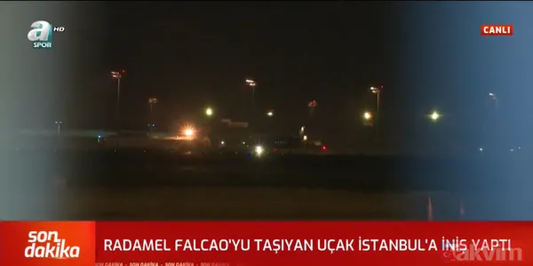 Son dakika: Galatasaray'ın yeni transferi Falcao İstanbul'da! - 27