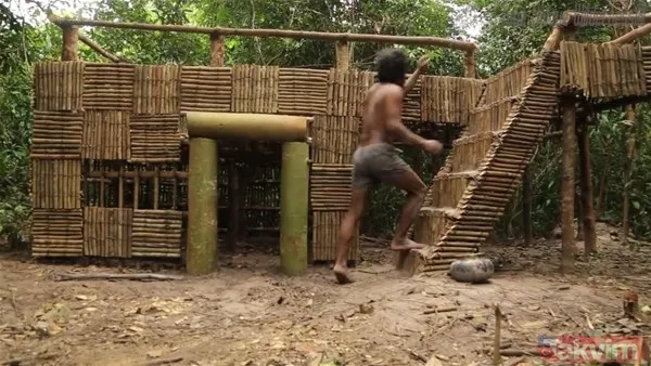 Sadece ağaç kullanarak öyle bir şey yaptı ki! YouTube videosu milyonlar izlendi - 45