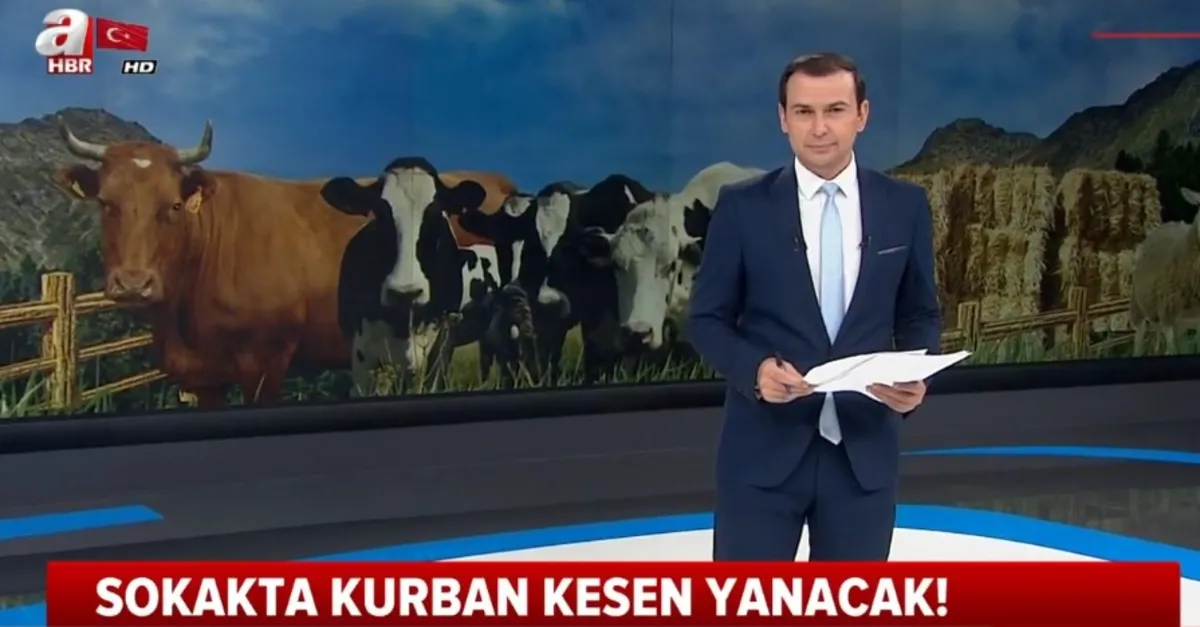 Sokakta kurban kesene para cezası verilecek