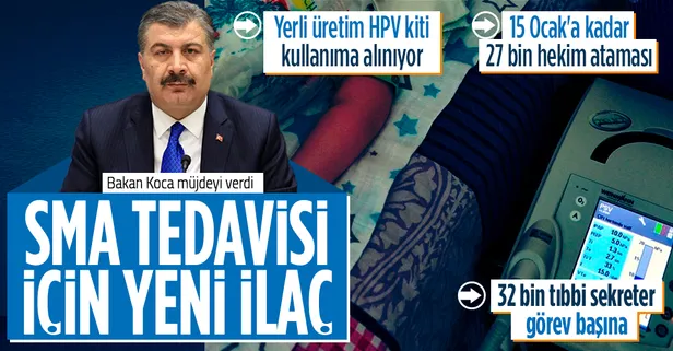SMA hastalığının tedavisinde yeni dönem! Bakan Koca duyurdu: Bilim Kurulu ikinci bir ilacın alımını önerdi