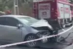 Arnavutköy’de İETT otobüsü ile otomobil kafa kafaya çarpıştı: 1 kişi hayatını kaybetti