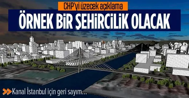 Çevre ve Şehircilik Bakanı Murat Kurum’dan Kanal İstanbul mesajı: Örnek bir şehircilik olacak