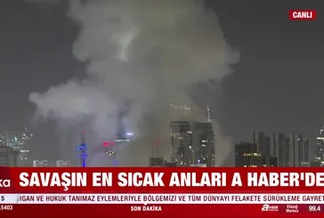 İran füzeleri Tel Aviv semalarında